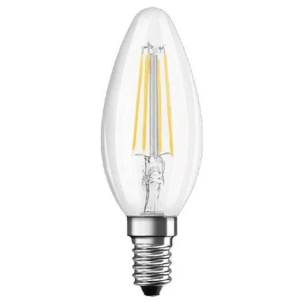 Forlife 4 Watt E14 Şeffaf Mum Rustik Ampul - 7 Adet - Sarı - Görsel 2