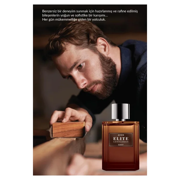 Avon Elite Gentleman Quest EDT Erkek Parfüm 75 ml - Görsel 3