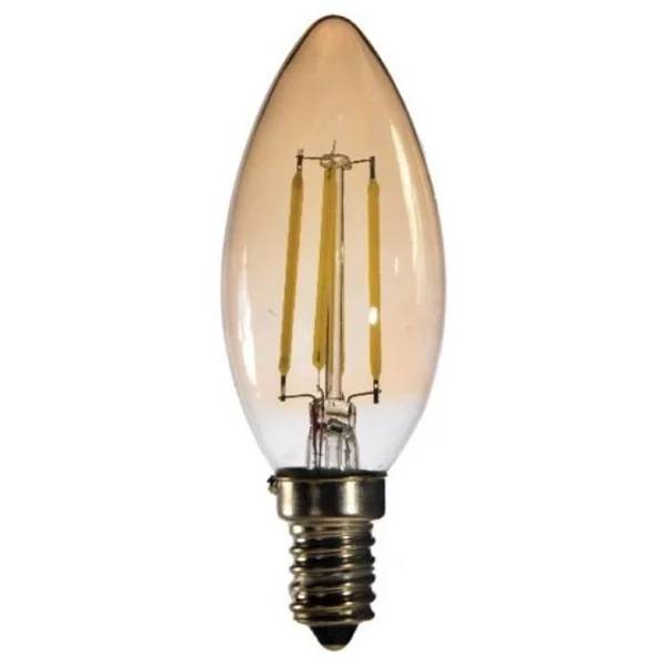 Forlife 4 Watt E14 Mum Rustik Ampul - 5 Adet - Beyaz - Görsel 2