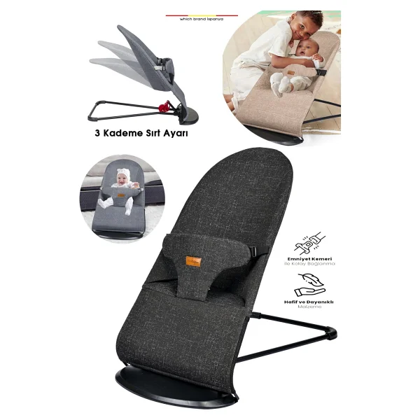 Baby Home 370 Balance Üç Kademeli Kolay Taşınabilir Sallanan Ana Kucağı - Görsel 6