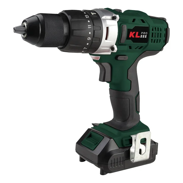 KLpro KLDM18-20 Çift Akülü 2 Ah Darbeli Matkap - Görsel 4