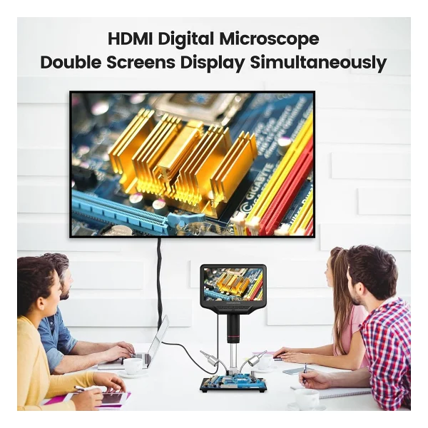 Andonstar AD407 Pro 7 İnç 3D HDMI Lehimleme Dijital Mikroskop - Görsel 4