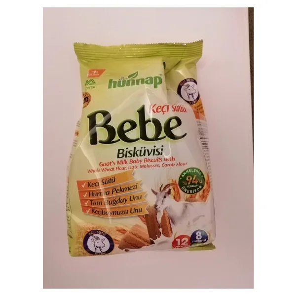Hünnap Keçi Sütlü Bebe Bisküvisi 200 gr - Görsel 3