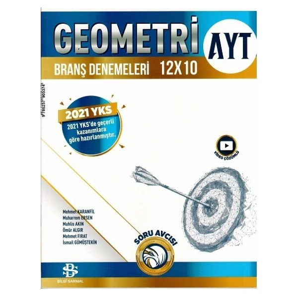 Bilgi Sarmal Yayınları TYT Geometri 12x10 Branş Denemeleri - Görsel 2