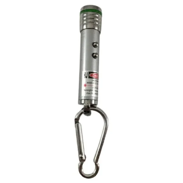 Eray Kırtasiye Lazer, El Feneri, Acil Durum Feneri 3'ü 1 Arada Anahtarlıklı Pet Kedi Oyuncağı Lazer Pointer, Işaretleyici - Gri - Görsel 6