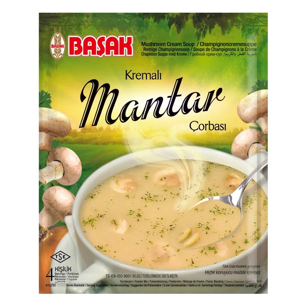 Başak Çorba-Kremalı Mantar 60 gr X12 - Görsel 2