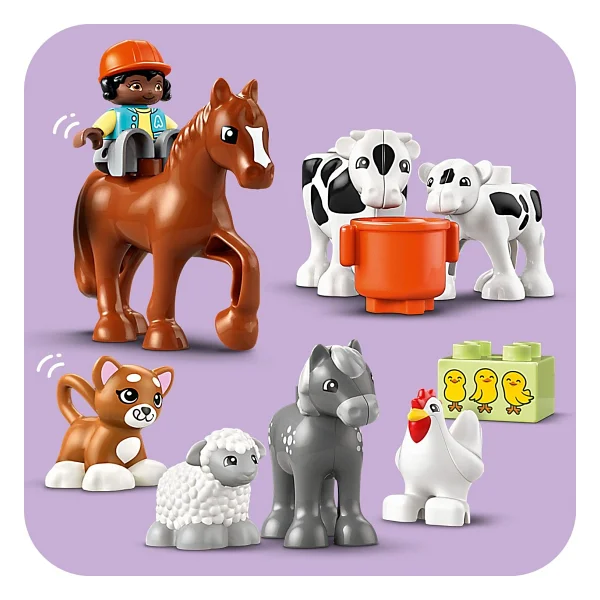 Lego 10416 Duplo Çiftlikte Hayvanların Bakımı - Görsel 4