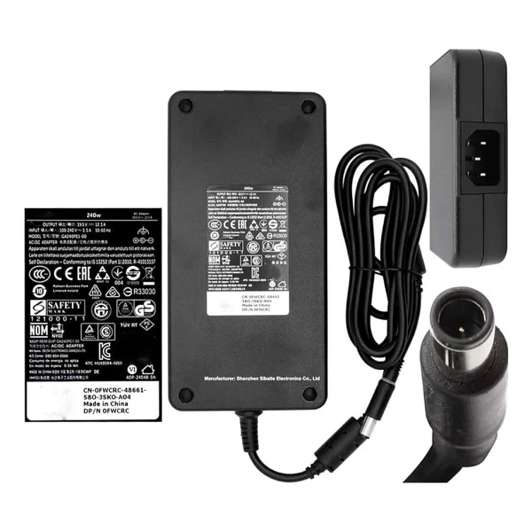 Orjinal Dell 130W 19.5V 6.7A Pa-4E Da130pe1-00 La130pm121 Notebook Ac Adapter - Görsel 4