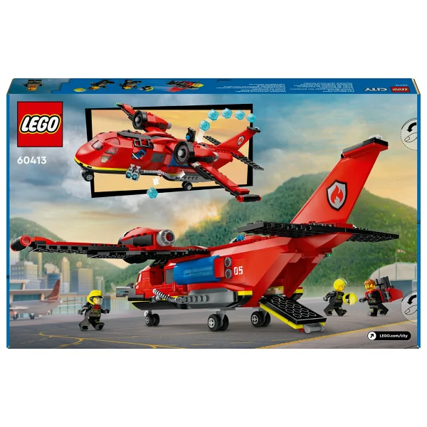 Lego 60413 City İtfaiye Kurtarma Uçağı - Görsel 10