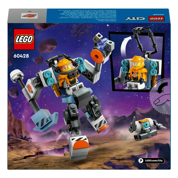 Lego 60428 City Uzay İnşaat Robotu - Görsel 6