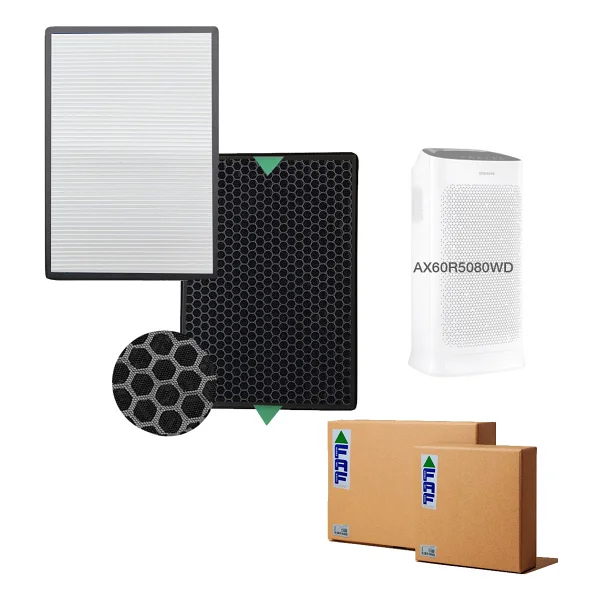 Faf / Samsung AX60R5080WD / CFX-D100 / GB / AX5500K Hepa + Karbon Birleşik Filtre - Beyaz - Görsel 8