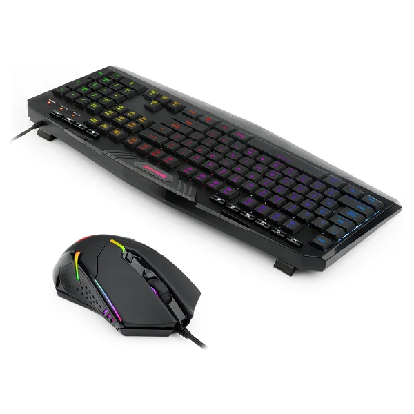 Redragon S101-5 RGB Kablolu Oyuncu Klavye Mouse Seti - Görsel 2