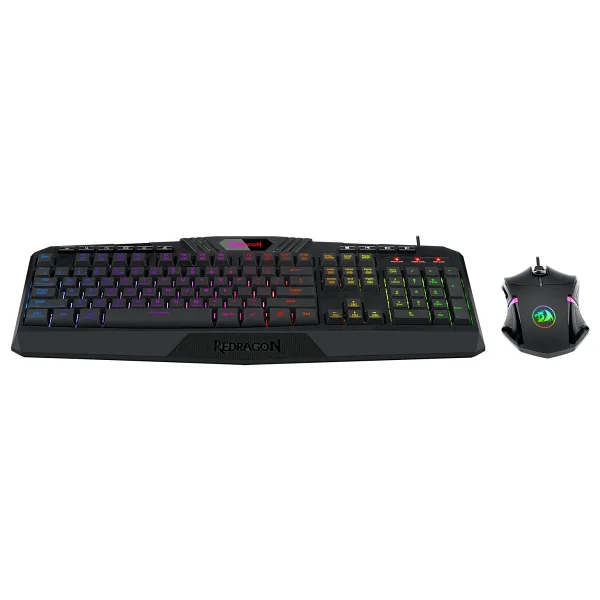 Redragon S101-5 RGB Kablolu Oyuncu Klavye Mouse Seti - Görsel 5