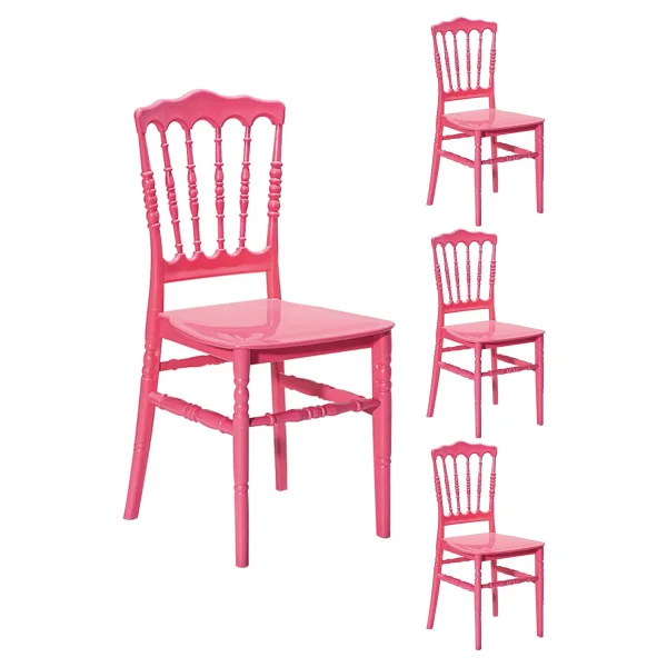 Mobetto 4 Adet Miray Pembe Sandalye / Balkon-Bahçe-Mutfak - Görsel 6