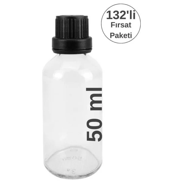 Digithome 132'Li 50 Ml Siyah Kilit Kapakli Soz Nisan Hediyelik Kolonya Koku Sus Cam Sisesi C1-1-149 - Görsel 5