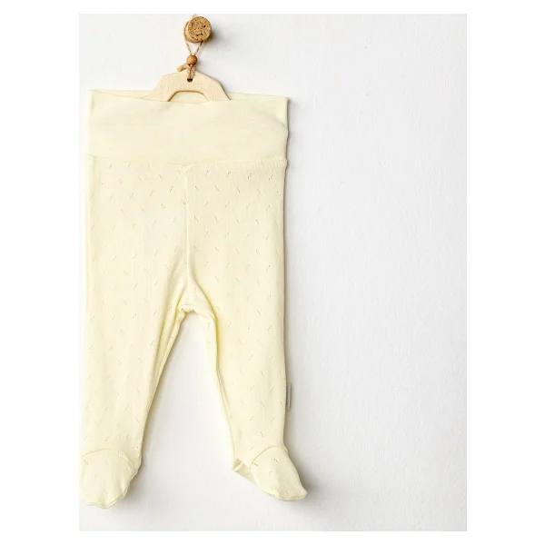 Andywawa Jacquard Patikli Bebek Pantolonu AC24706 - Mavi - 0 - 3 Ay - Görsel 6