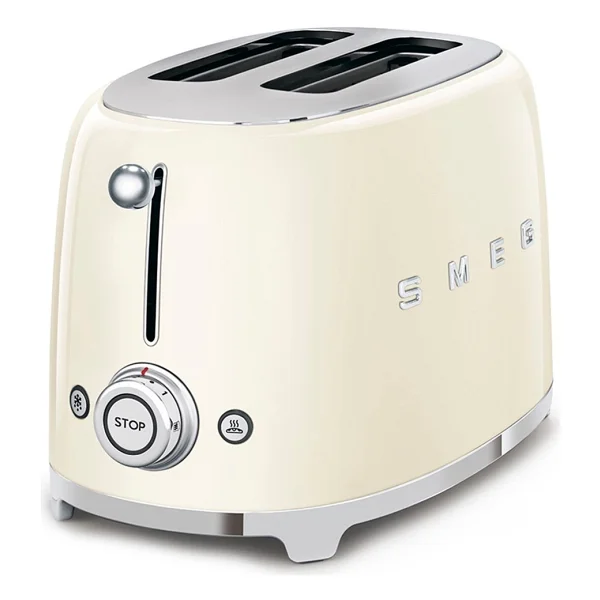 Smeg Retro TSF01CREU Krem Ekmek Kızartma Makinesi - Görsel 8