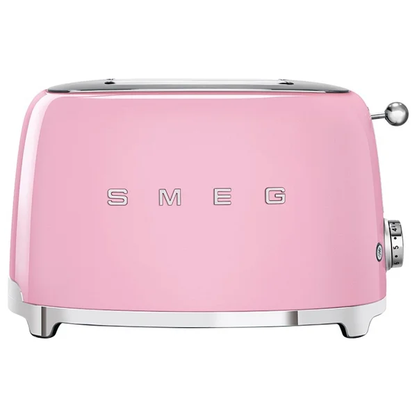 Smeg Retro TSF01PKEU Pembe Ekmek Kızartma Makinesi - Görsel 4