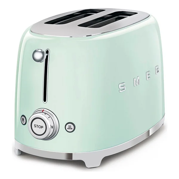 Smeg Retro TSF01PGEU Pastel Yeşil Ekmek Kızartma Makinesi - Görsel 5