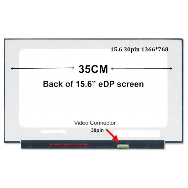 Lenovo ideapad 720-15IKB 81C7 81AG Lcd Ekran Panel (HD) - Görsel 2