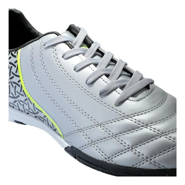 Slazenger Hino HS Gri-Siyah Erkek Halı Saha Ayakkabısı - Görsel 4