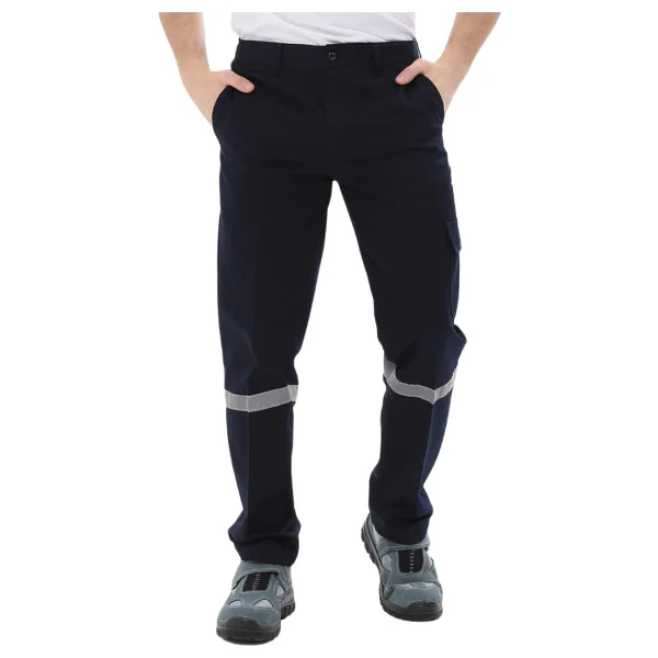 As kurumsal 16/12 Gabardin Dört Mevsim Iş Pantolonu / Lacivert - 3XL - Görsel 4
