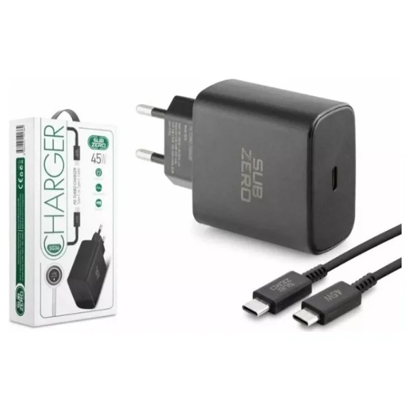 Subzero SG36 45 W Type-C Kablolu Hızlı Şarj Aleti - Görsel 2