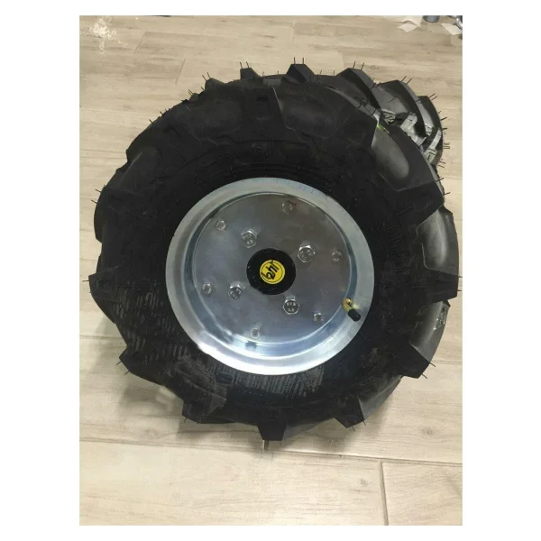 Yağmur Çapa Makinası Teker Takımı 4.00 x 80 27 mm Sabit Aks - Görsel 4