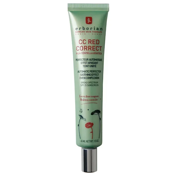 Erborian CC Red Correct Kızarıklık Dengeleyici SPF 25 45 ml CC Krem - Görsel 6