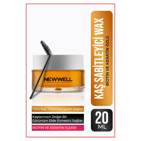 New Well 20 gr Kaş Sabitleyici Wax - Görsel 5