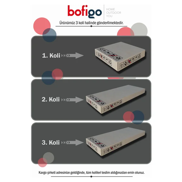 Bofigo 5 Sepetli Dolap Çok Amaçlı Dolap Oyuncak Dolabı Kayra Beyaz - Görsel 7