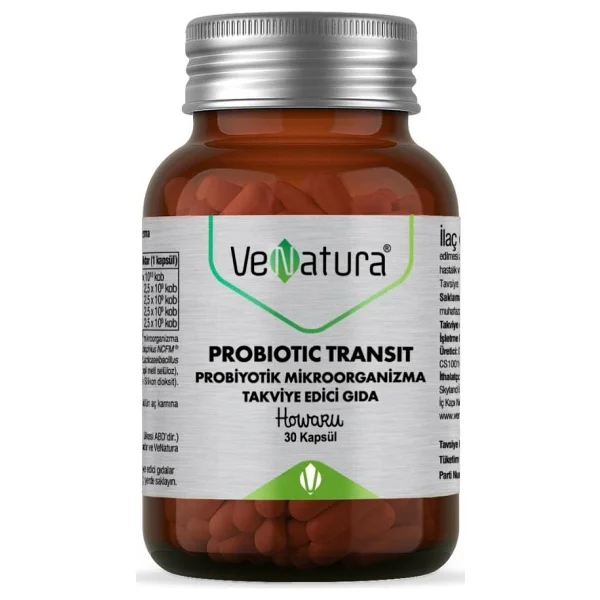 Venatura Probiotic Transit 30 Kapsül - Görsel 5