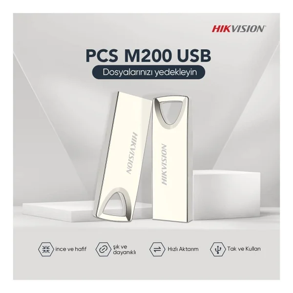 Hikvision HS-USB-M200/128G 128 GB Flash Bellek - Görsel 2
