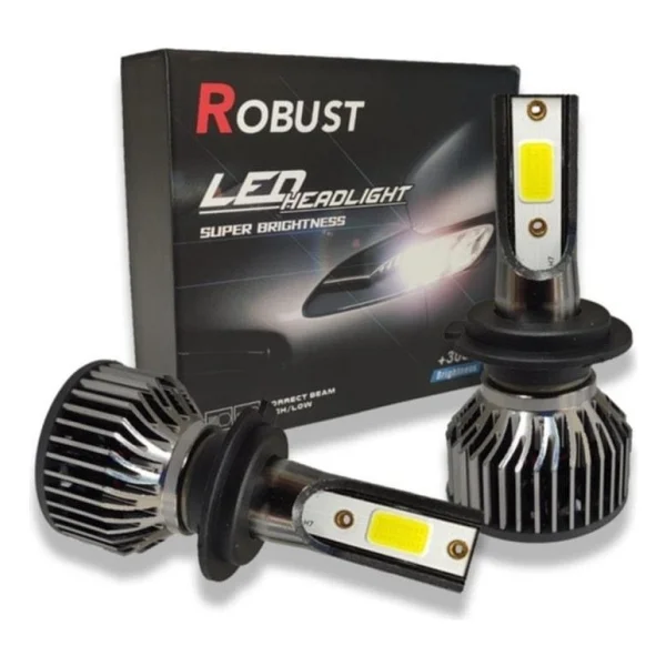 ROBUST H7 Led Xenon Far Ampulü Yeni Nesil Mini 8000 Lumen 36 Watt - Görsel 4