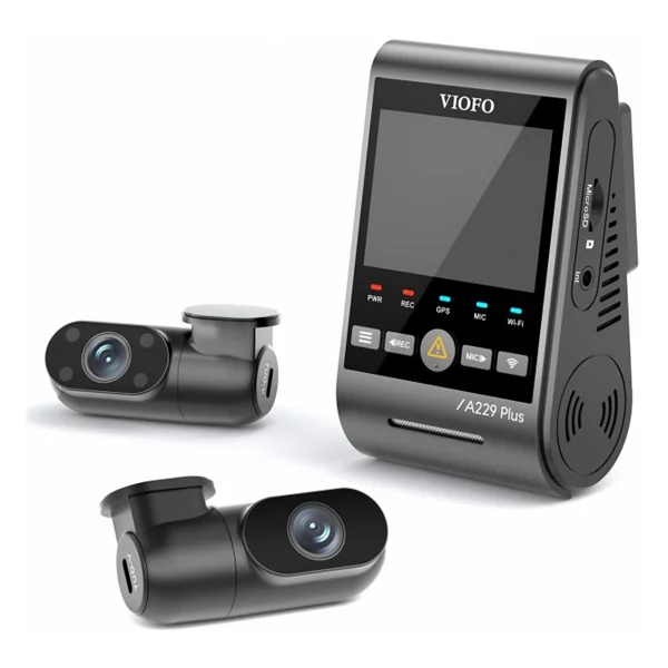 Viofo A229 Plus 3 Kameralı Araç Kamerası Seti - Görsel 3