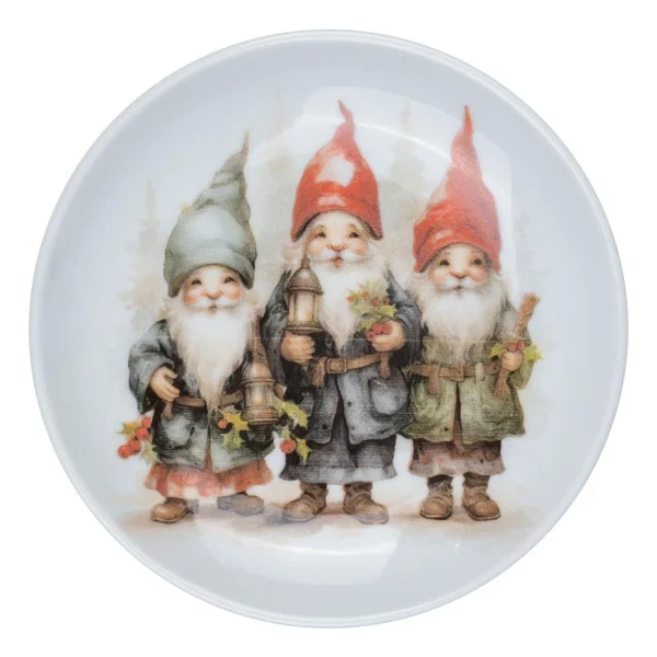 Kütahya Porselen Festive 10 cm 4'lü Pasta Tabağı - Görsel 3