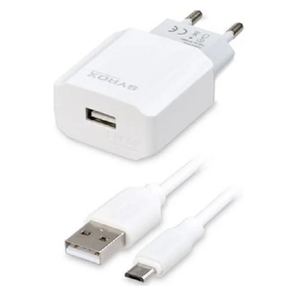 Syrox J47 Micro USB Kablolu Hızlı Ev Şarj Cihazı - Görsel 2