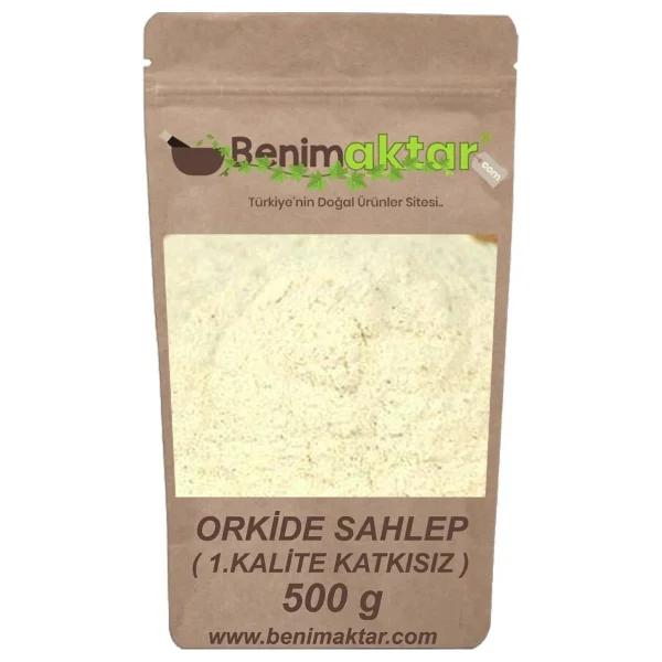 BenimAktar 1. Kalite Toz Gerçek Salep 500 gr - Görsel 3