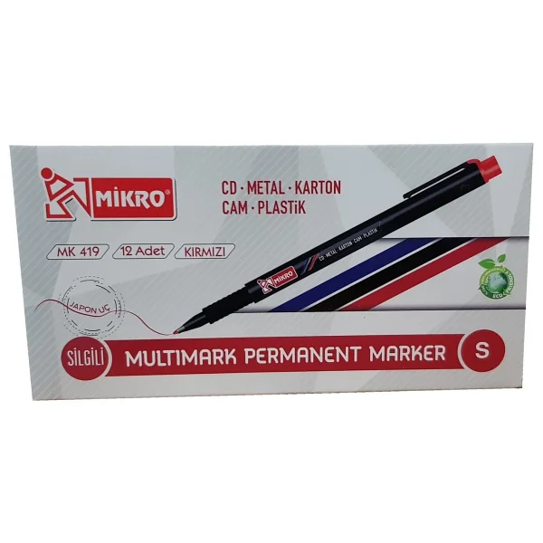 Mikro MK-419 S 12'li Asetat Kalemi - Görsel 7