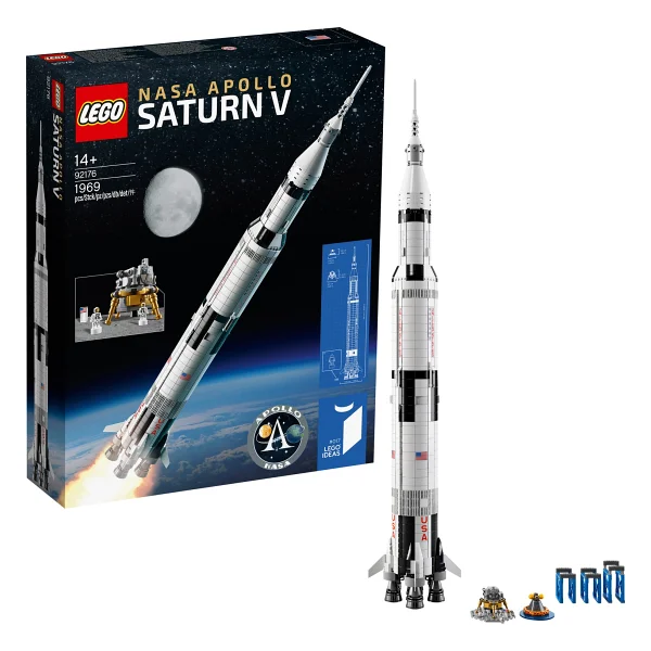 Lego 92176 Ideas Nasa Apollo Saturn V İnşa Seti - Görsel 6