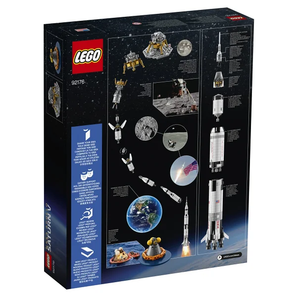 Lego 92176 Ideas Nasa Apollo Saturn V İnşa Seti - Görsel 3