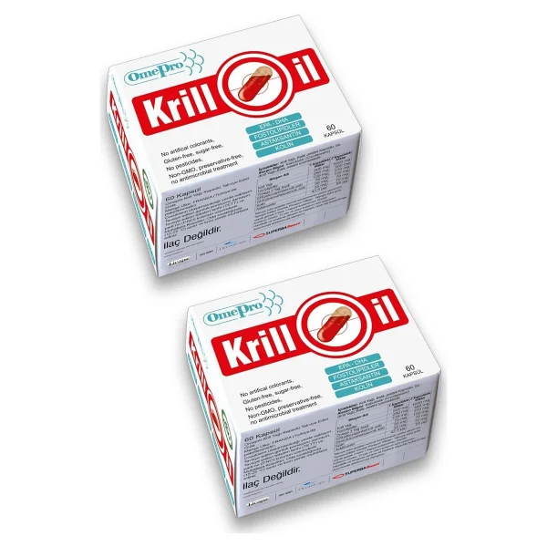 Anti Omepro Krill Yağı 60 Kapsül 2'li - Görsel 2