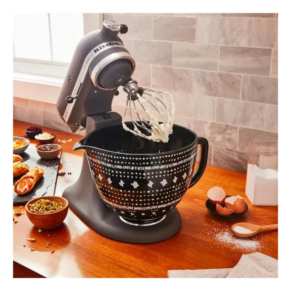 KitchenAid 5KSM2CB5PTA 4.8 lt Tapestry Seramik Kase - Görsel 2