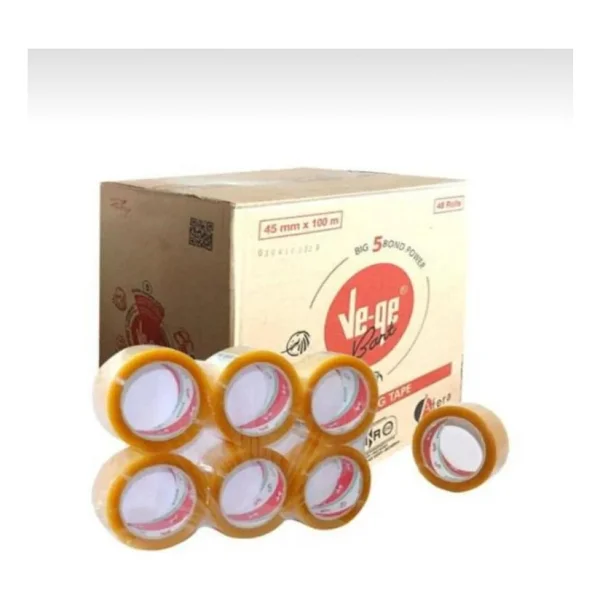Ve-Ge Koli Bandı 45X40 Şeffaf (Aslan) 48 Adet - Görsel 5