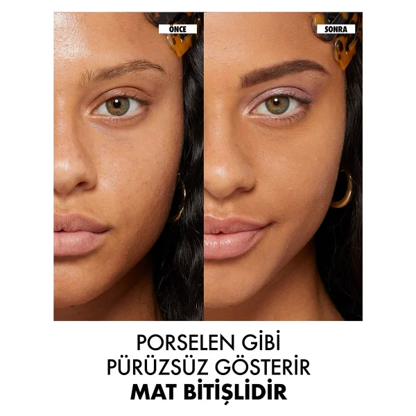 NYX Professional Makeup High Definition Finishing Morluk Nötrleyen 02 Banana 8 gr Sabitleyici Pudra - Görsel 3