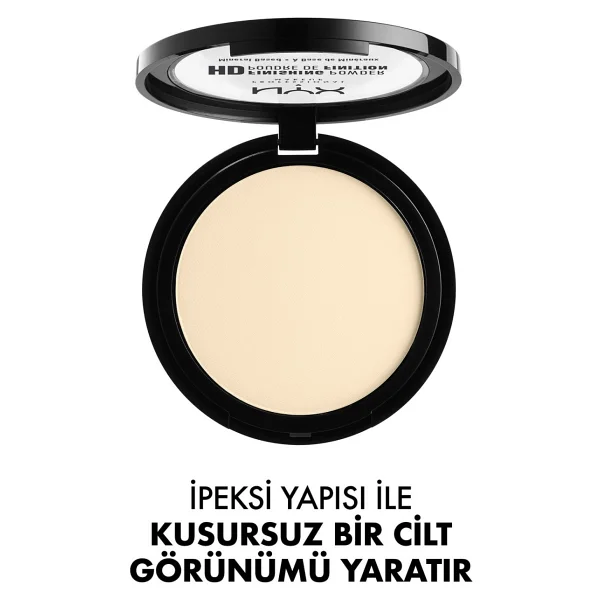 NYX Professional Makeup High Definition Finishing Morluk Nötrleyen 02 Banana 8 gr Sabitleyici Pudra - Görsel 5