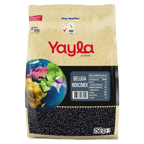 Yayla Gurme Beluga Mercimek 250 gr - Görsel 2
