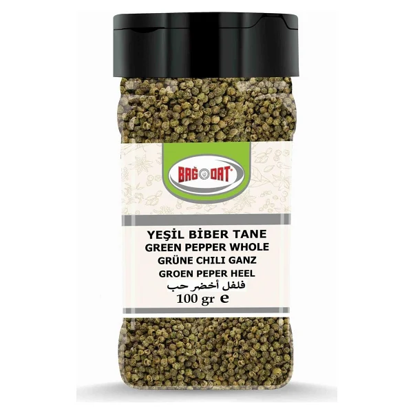 Bağdat Tane Yeşil Karabiber 100 gr - Görsel 2