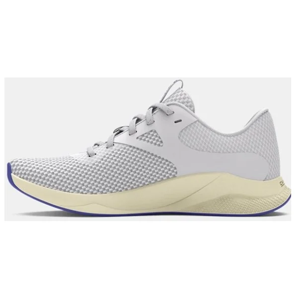 Under Armour Charged Aurora 2 3025060-104 Açık Gri Kadın Spor Ayakkabı - Görsel 2