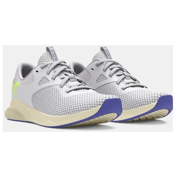Under Armour Charged Aurora 2 3025060-104 Açık Gri Kadın Spor Ayakkabı - Görsel 5